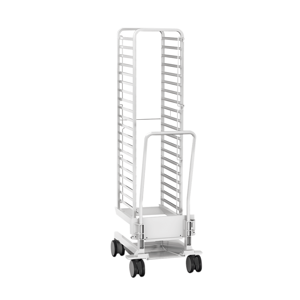 RACK MÓVIL PARA BANDEJAS